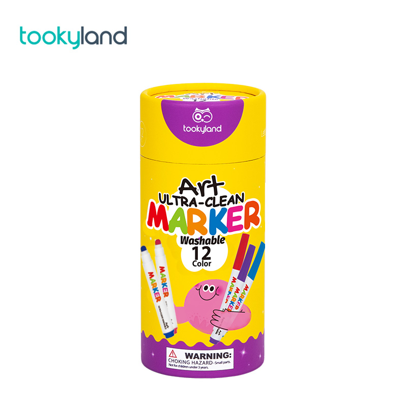 LT351-Ultra-clean Washable Graffiti Marker-12 Colors 