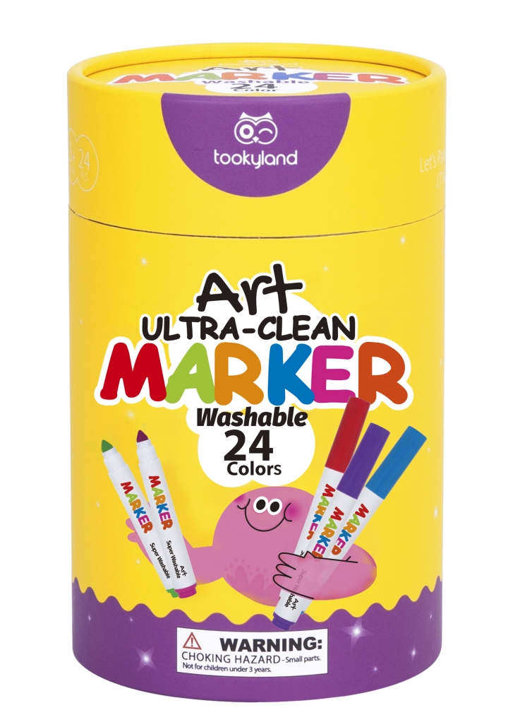 LT557-Ultra-clean  Washable Marker-24 Colors