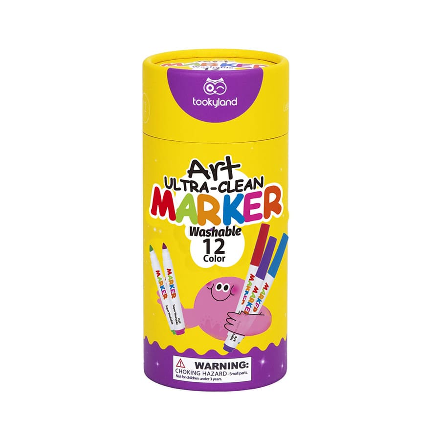 LT352-Ultra-clean Washable Marker-12 Colors