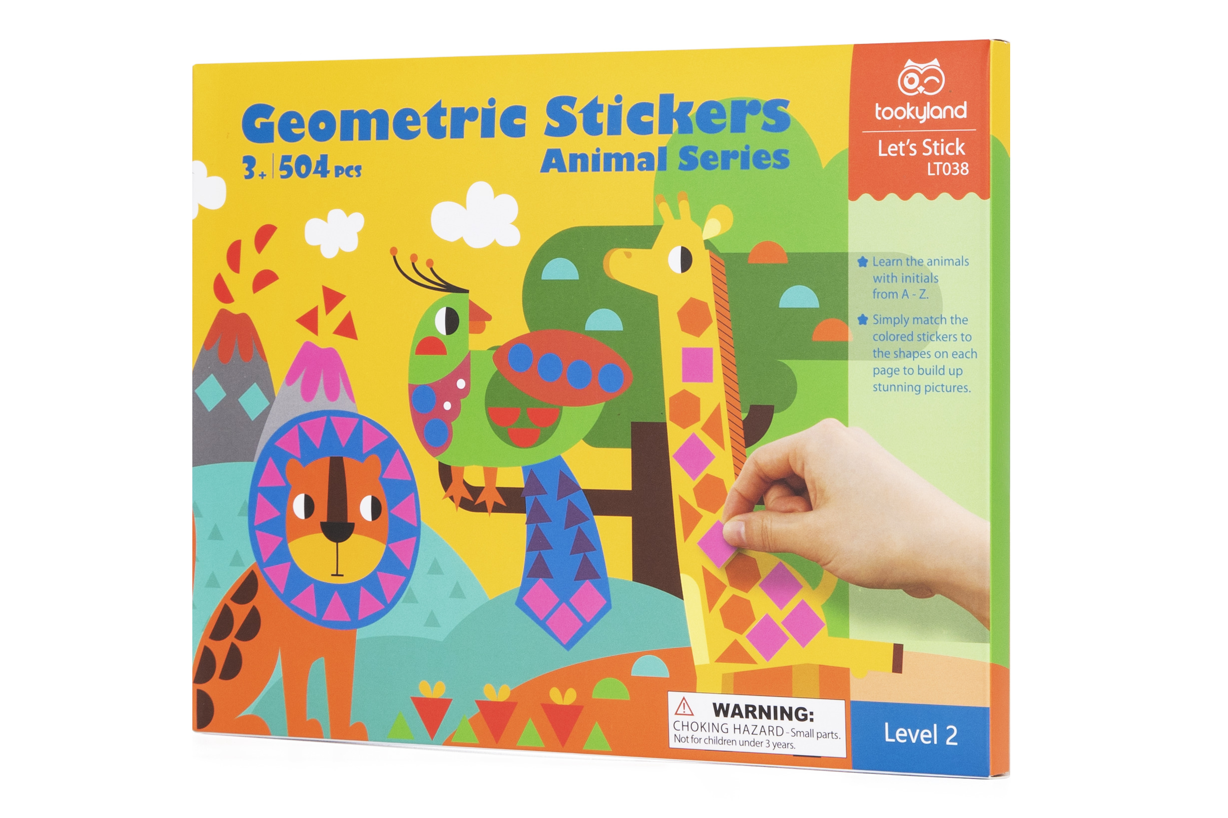 LT038-Geometric Stickers-Animal Series