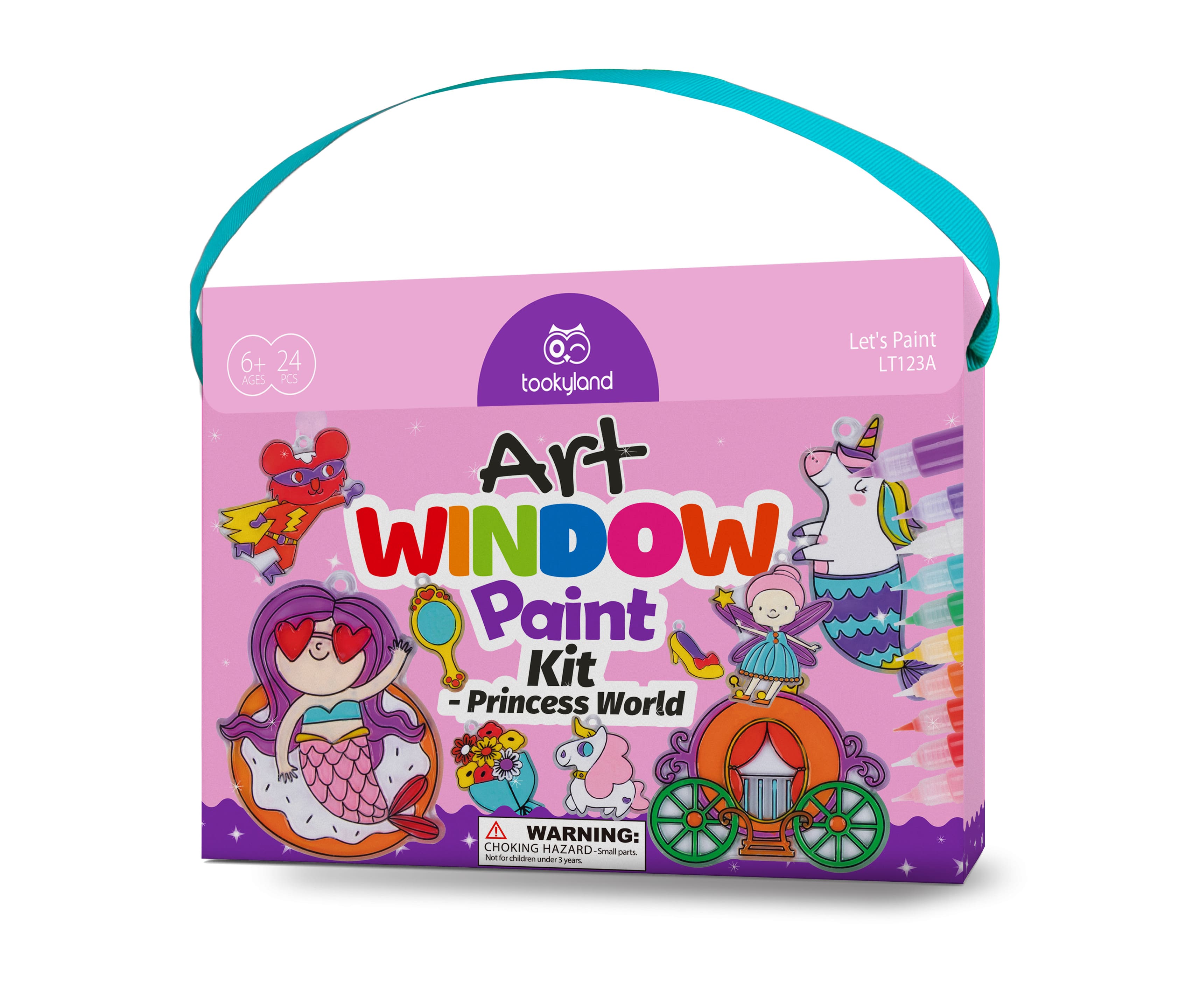 LT123A-Window Art Kit-Princess World