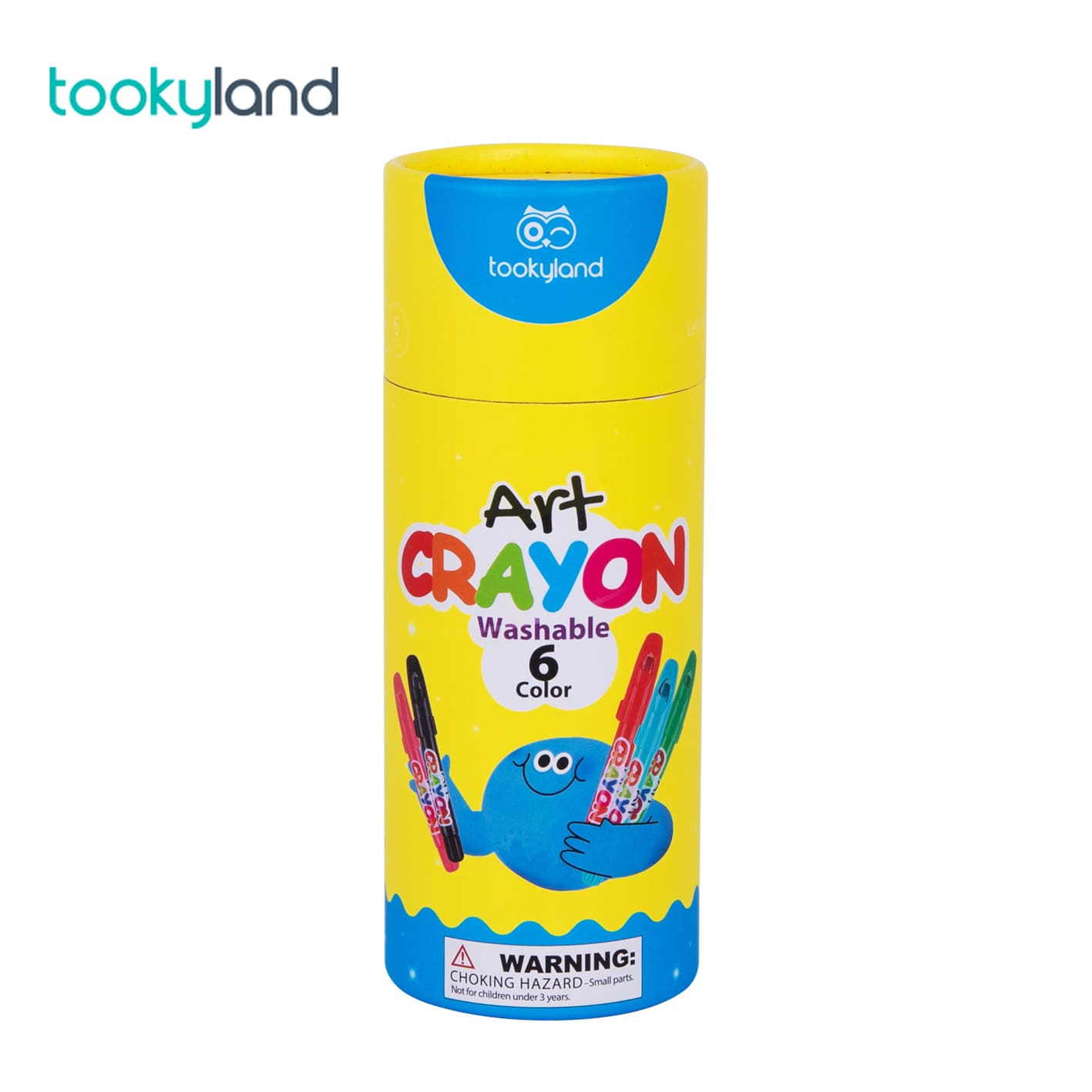 LT139A- Washable Crayon-6 Colors