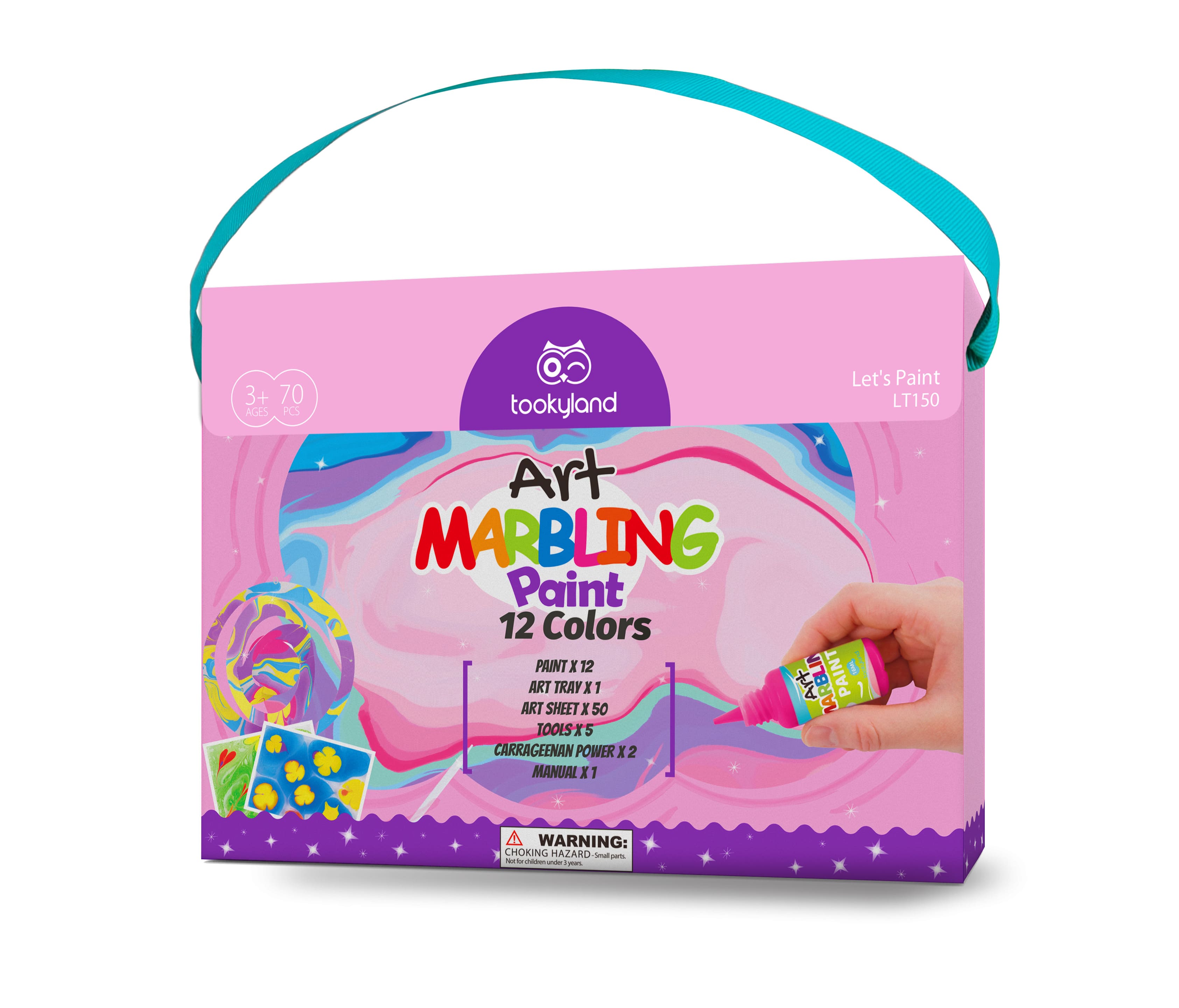 LT150-Marbling Paint Kit-12 Colors