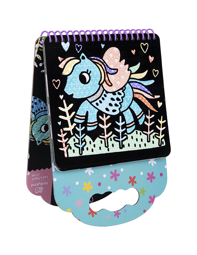 LT168-Velvet Coloring kit-Unicorn