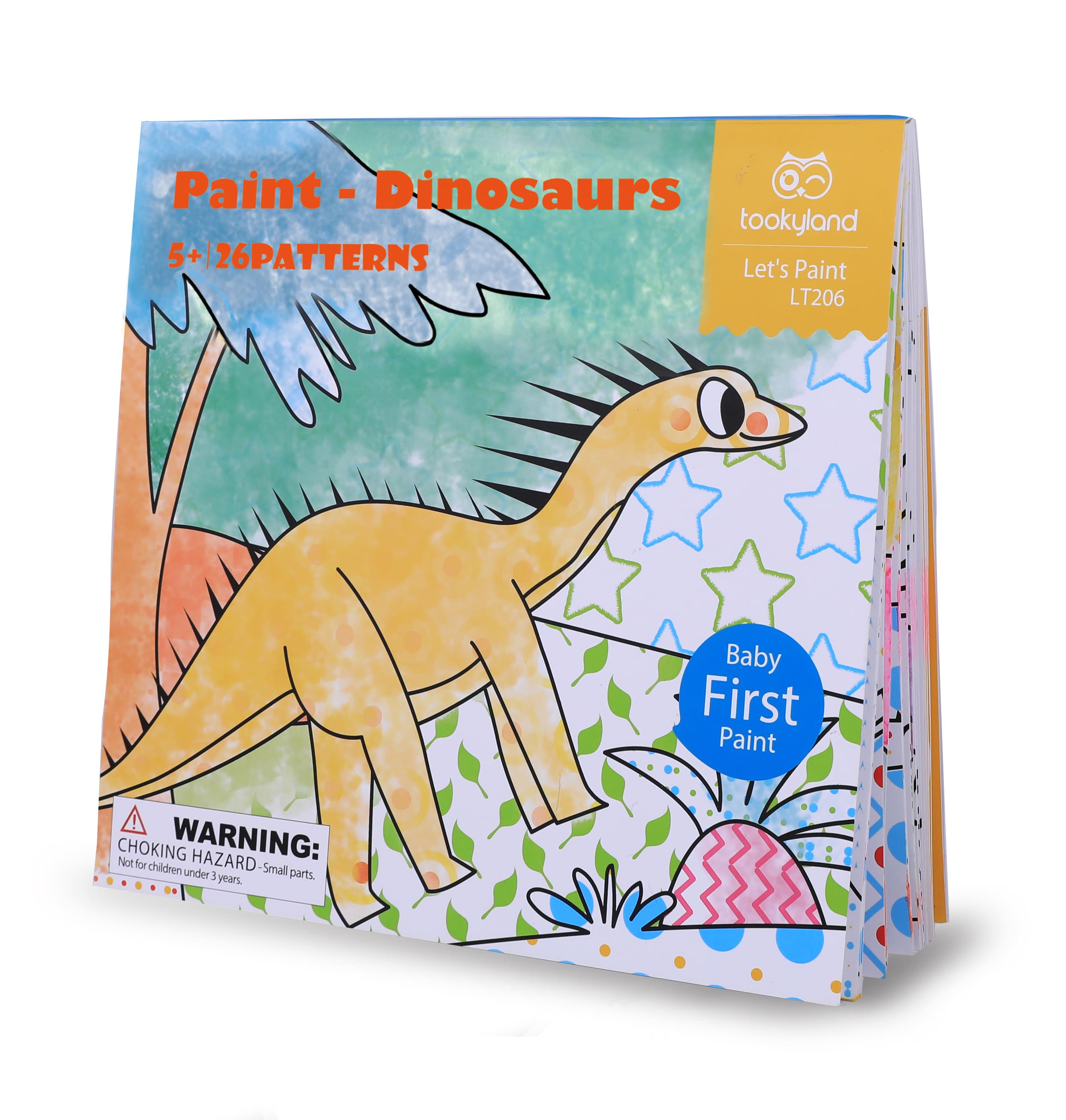 LT206-Paint With Water-Dinosaur